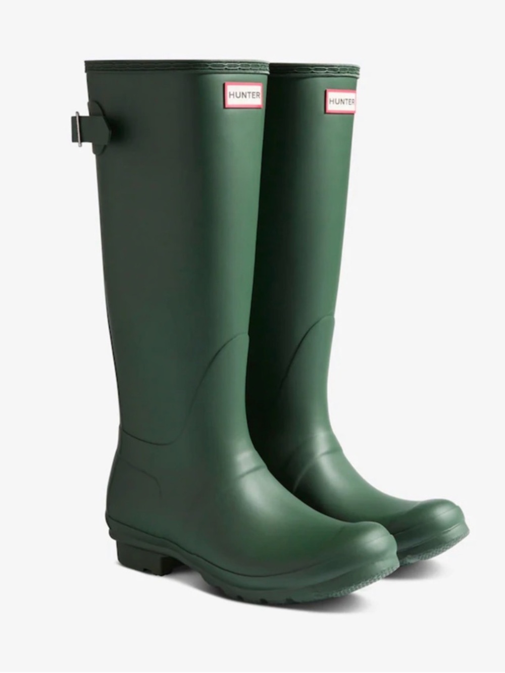 NWT Hunter Original Tall Rain Boots Hunter Green Size 8 Women